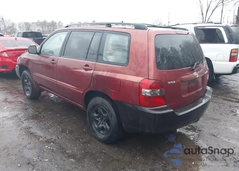 2004 Toyota Highlander z USA, uszkodzony, nr VIN JTEGD21A640097227